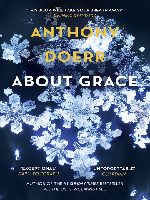 Title details for About Grace by Anthony Doerr - Wait list